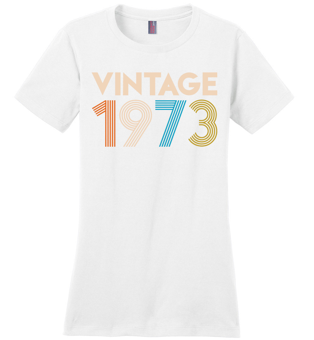 Vintage 1973 Limited Edition Ladies Perfect Weight Tee - variant image 1