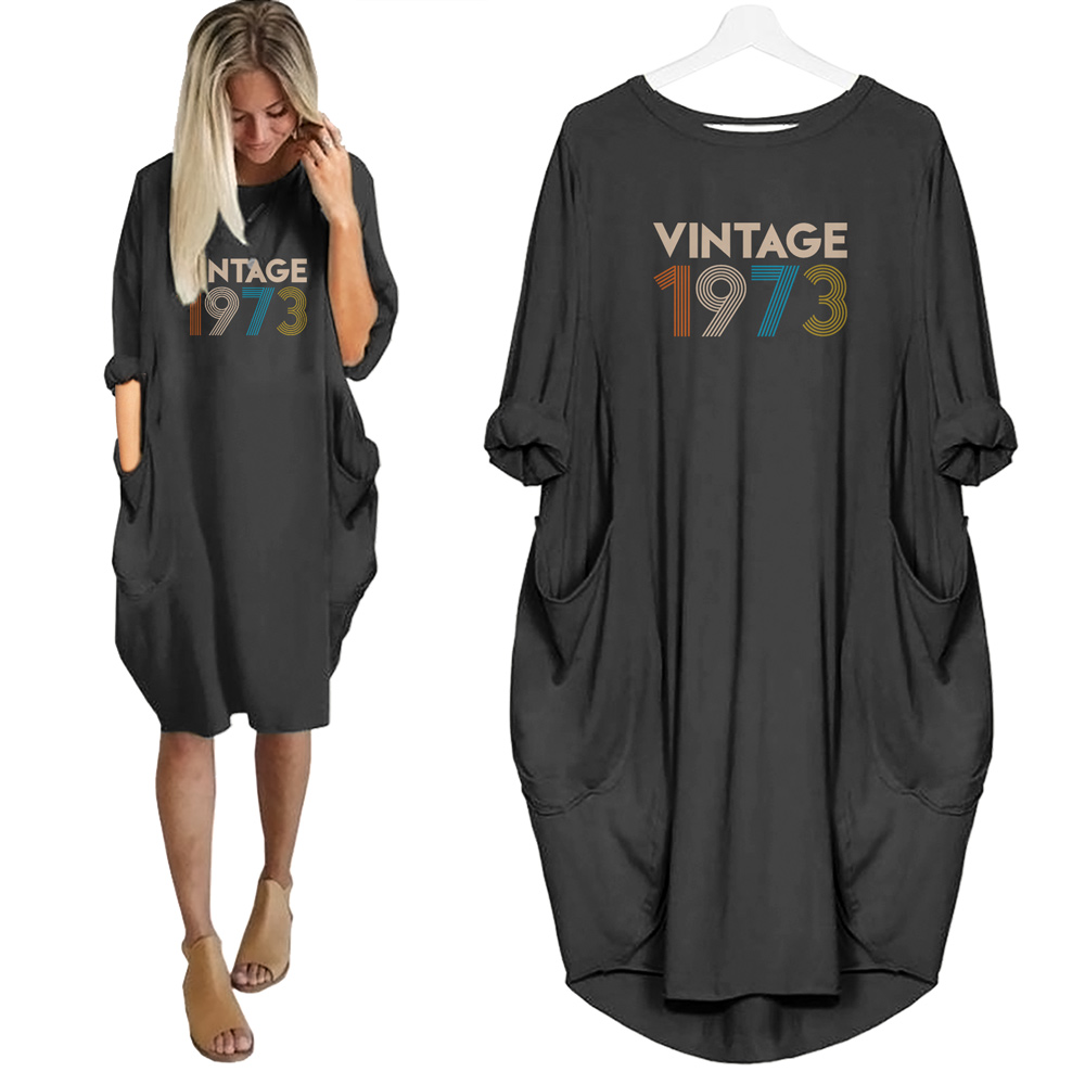 Vintage 1973 Limited Edition Pocket Dress - variant image 1