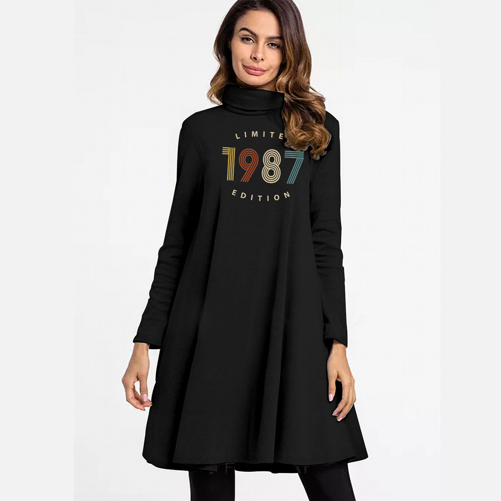 Limited 1987 Women's High Neck Dress - variant image 1