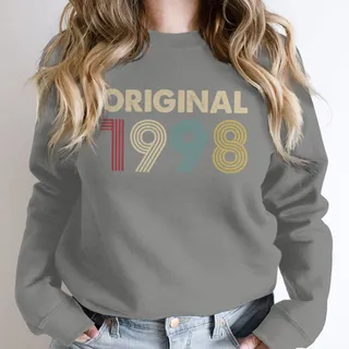 Original 1998 Birthday Sweatshirt – Grey