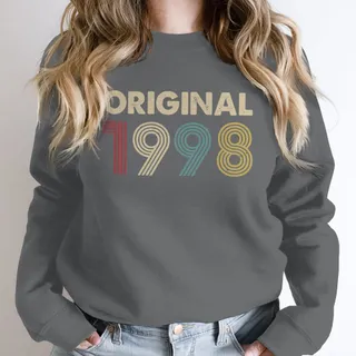 Original 1998 Birthday Sweatshirt – Dark Grey