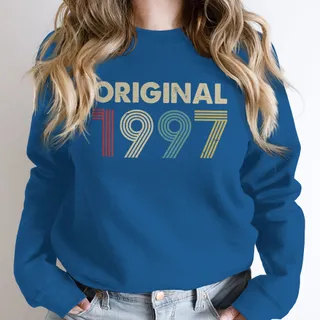 Original 1997 Birthday Sweatshirt – Royal