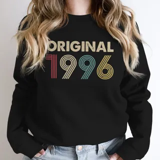 Original 1996 Birthday Sweatshirt – Black