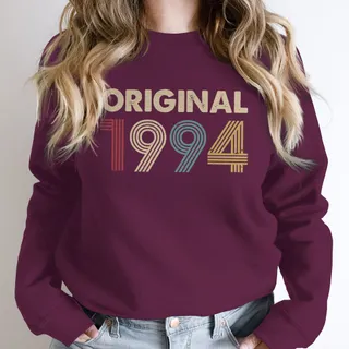 Original 1994 Birthday Sweatshirt – Maroon