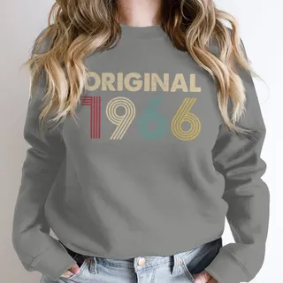 Original 1966 Birthday Sweatshirt – Grey