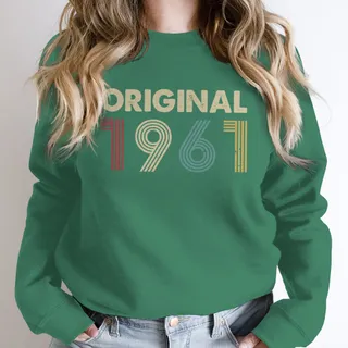 Original 1961 Birthday Sweatshirt – Kelly Green