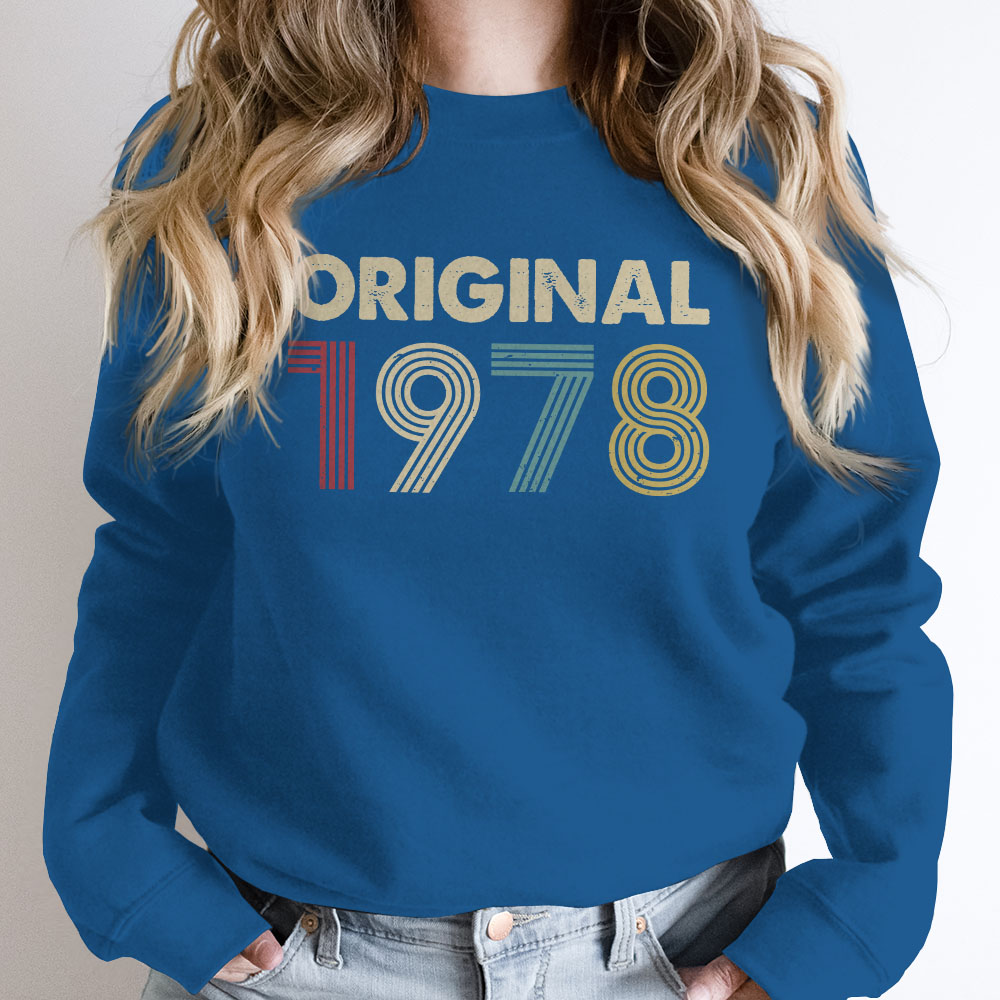 Original 1978 Birthday Sweatshirt - variant image 1