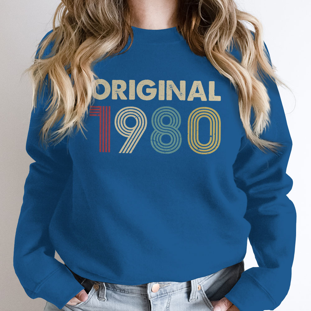 Original 1980 Birthday Sweatshirt - variant image 1