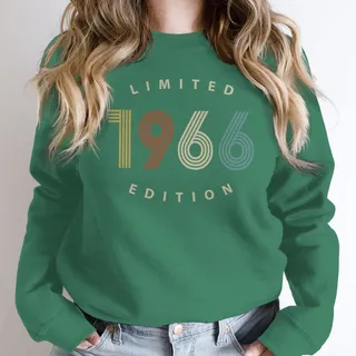 Limited Edition 1966 Birthday Sweatshirt – Kelly Green