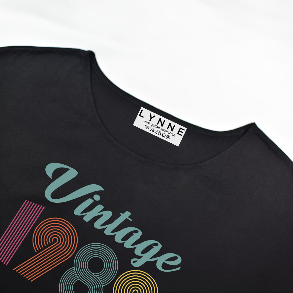 Vintage Edition 1989 Birthday Elastic Waist Dress