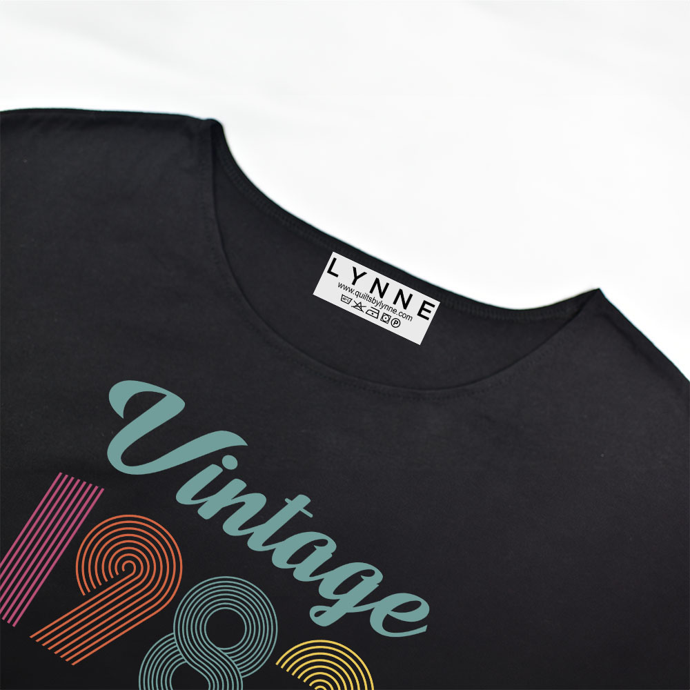 Vintage Edition 1983 Birthday Elastic Waist Dress