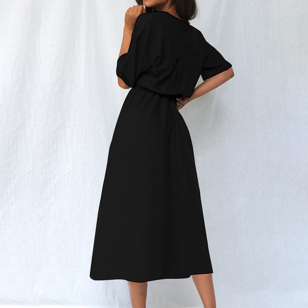 Smart May Girl Birthday Elastic Waist Dress Smart May Girl Birthday Elastic Waist Dress