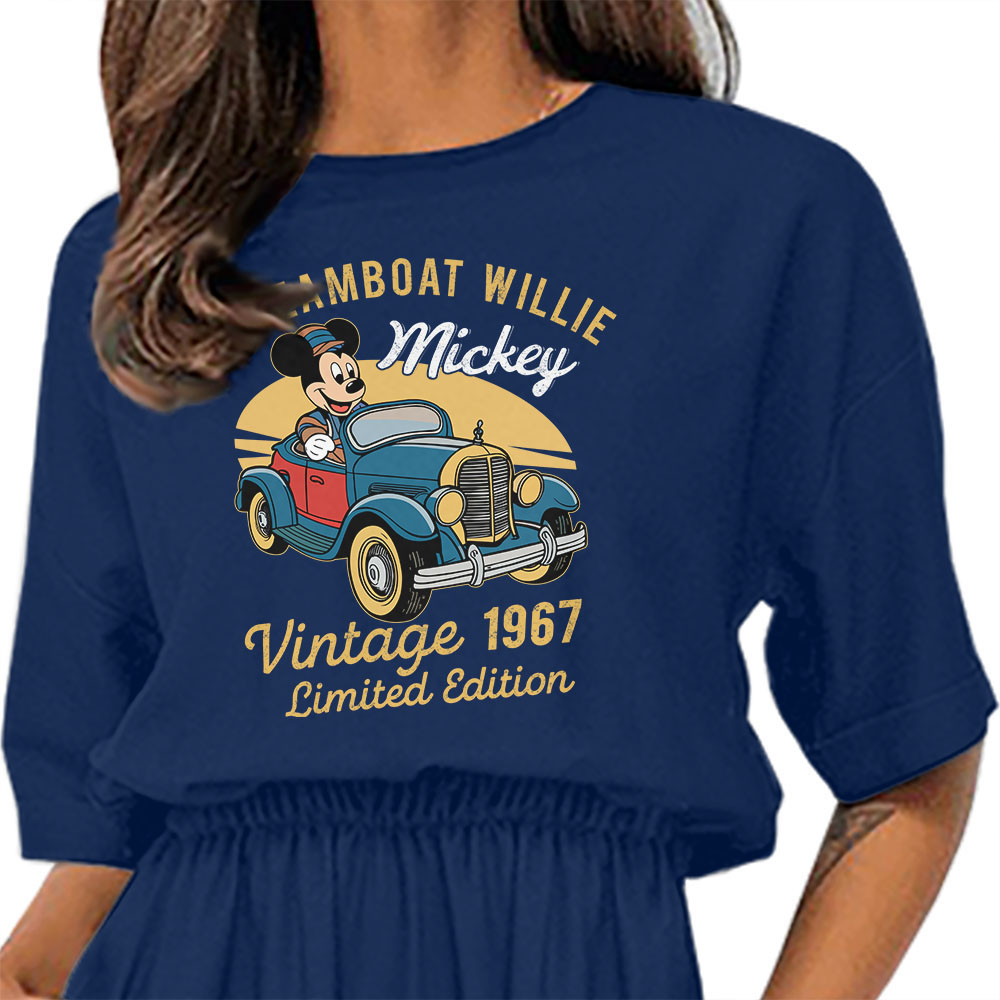 Limited Edition Steamboat 1967 Birthday Elastic Waist Dress