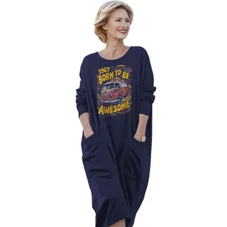 Awesome Hippie Born 1967 Loose Pocket On Dress – alternate