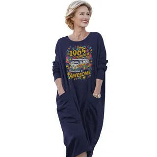 Awesome Hippie 1965 Loose Pocket On Dress – alternate
