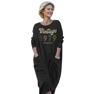 Vintage Original Parts 1979 Birthday Pocket Dress