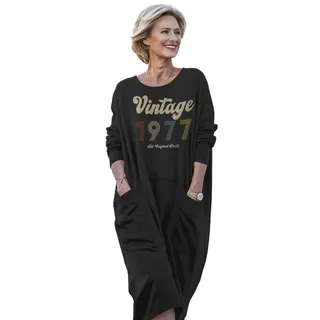 Vintage Original Parts 1977 Birthday Pocket Dress