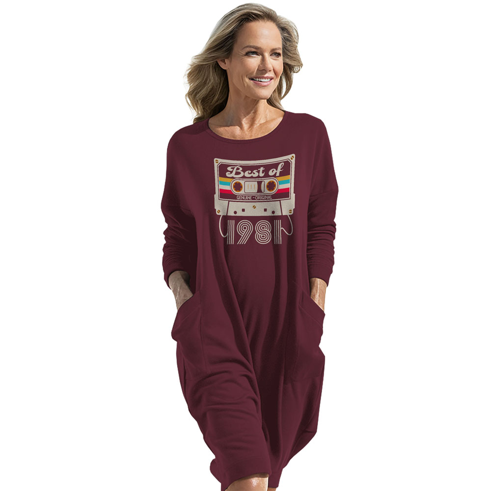 Best Of 1981 Birthday Pocket Dress