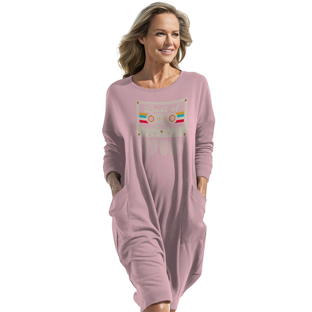Best Of 1980 Birthday Pocket Dress Best Of 1980 Birthday Pocket Dress