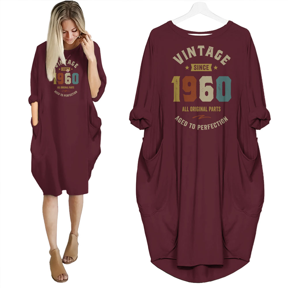 Vintage Perfection 1960 Birthday Pocket Dress Vintage Perfection 1960 Birthday Pocket Dress