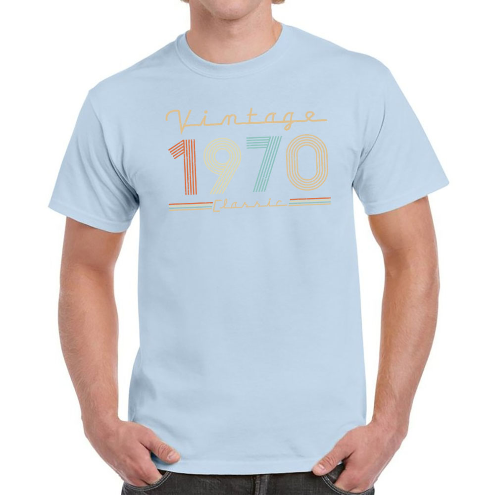 Vintage & Classic 1970 Birthday T-Shirt For Men Women Vintage & Classic 1970 Birthday T-Shirt For Men Women