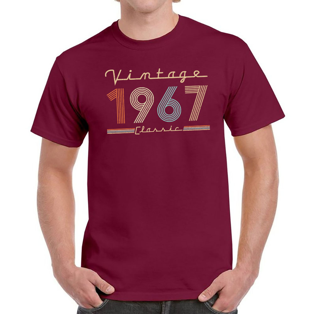 Vintage & Classic 1967 Birthday T-Shirt For Men Women Vintage & Classic 1967 Birthday T-Shirt For Men Women