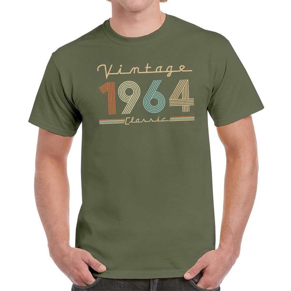 Vintage & Classic 1964 Birthday T-Shirt For Men Women