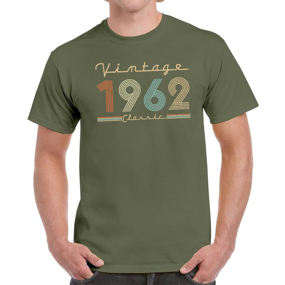 Vintage & Classic 1962 Birthday T-Shirt For Men Women Vintage & Classic 1962 Birthday T-Shirt For Men Women