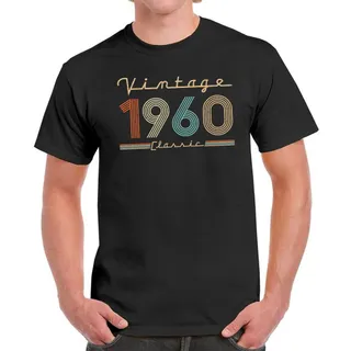 Vintage & Classic 1960 Birthday T-Shirt For Men Women