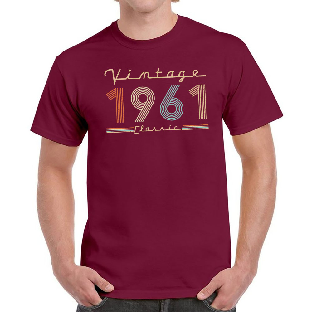 Vintage & Classic 1961 Birthday T-Shirt For Men Women