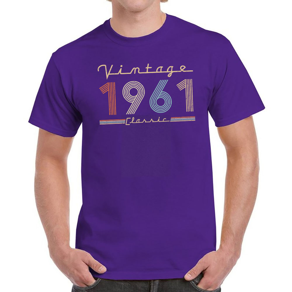 Vintage & Classic 1961 Birthday T-Shirt For Men Women