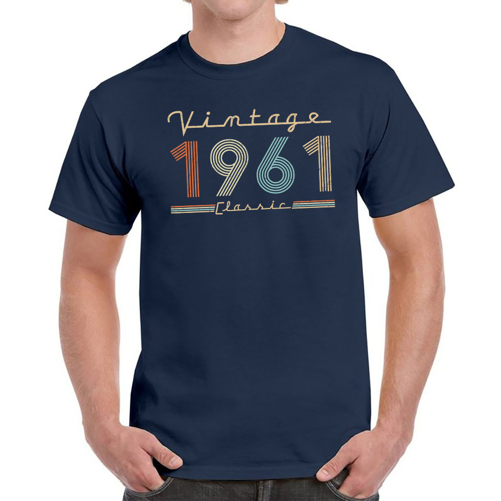 Vintage & Classic 1961 Birthday T-Shirt For Men Women