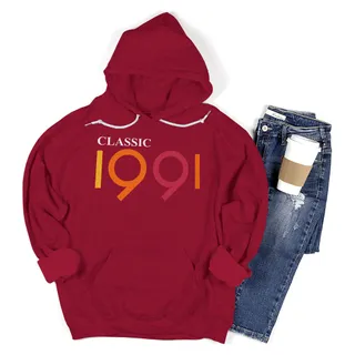 Classic 1991 Birthday Hoodie – alternate