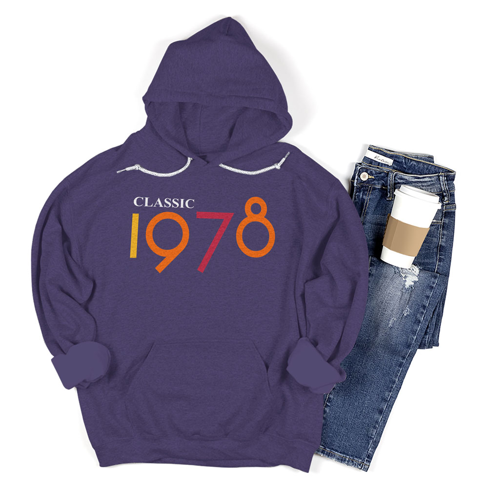 Classic 1978 Birthday Hoodie