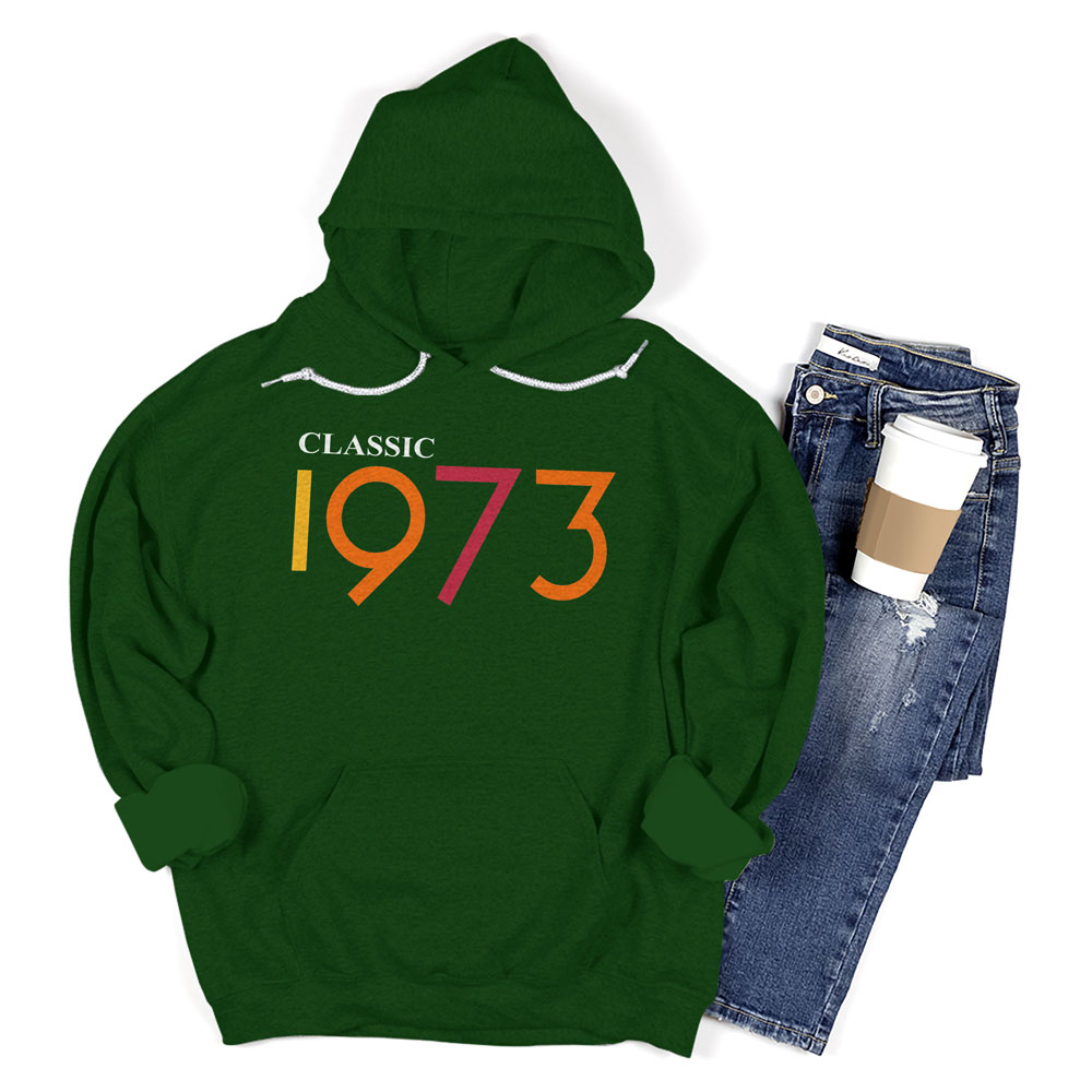 Classic 1973 Birthday Hoodie