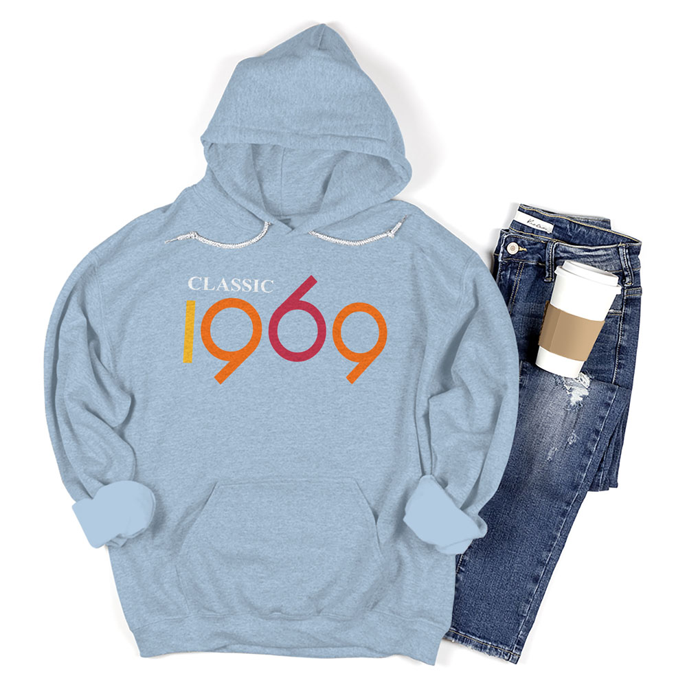 Classic 1969 Birthday Hoodie