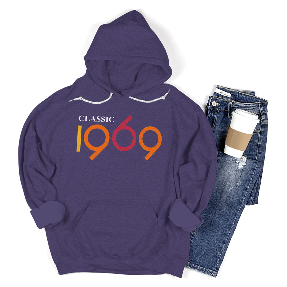 Classic 1969 Birthday Hoodie