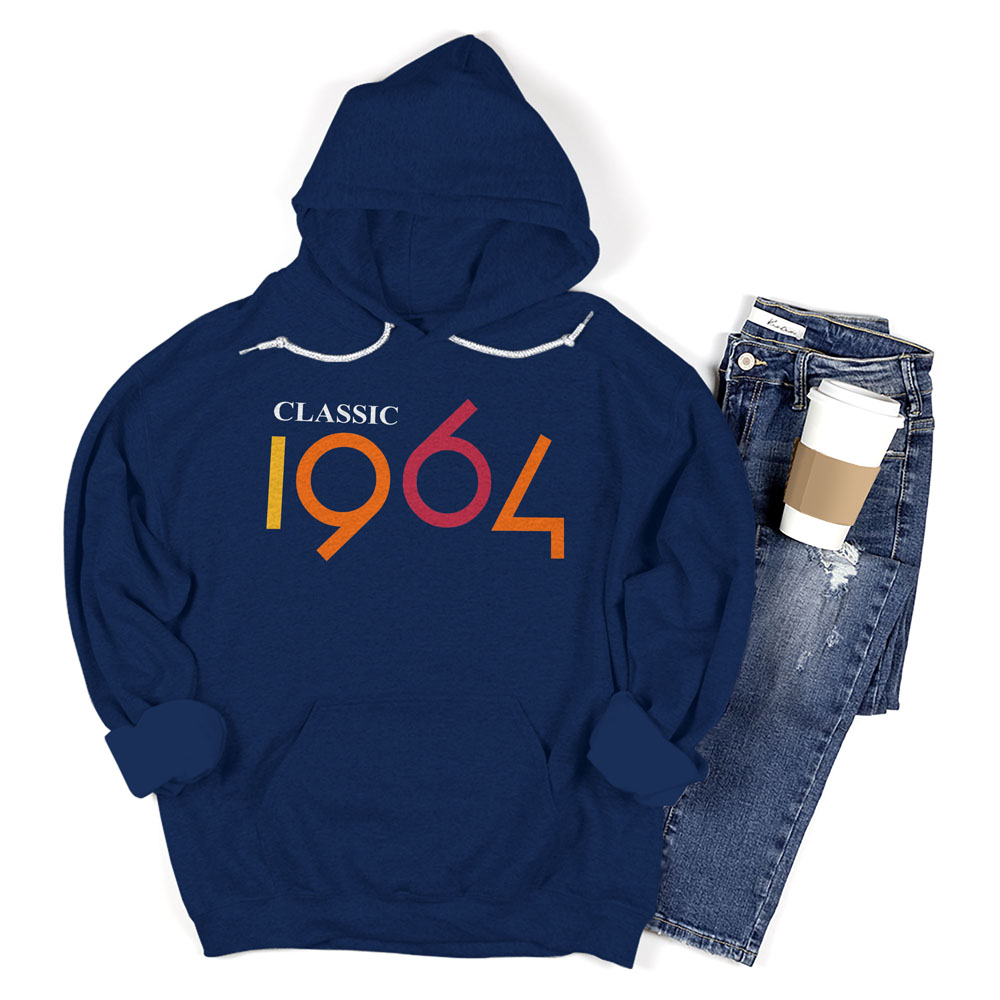 Classic 1964 Birthday Hoodie