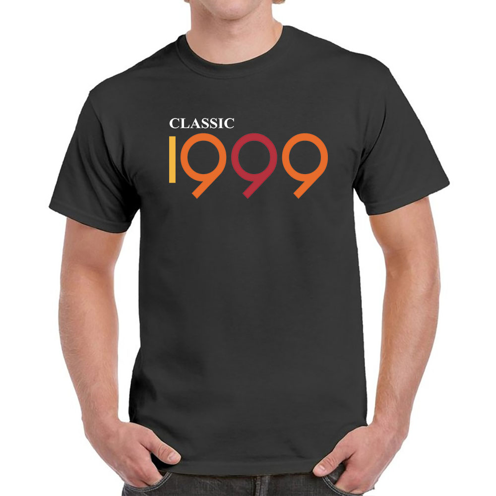 Classic 1999 Birthday T-Shirt For Men Women