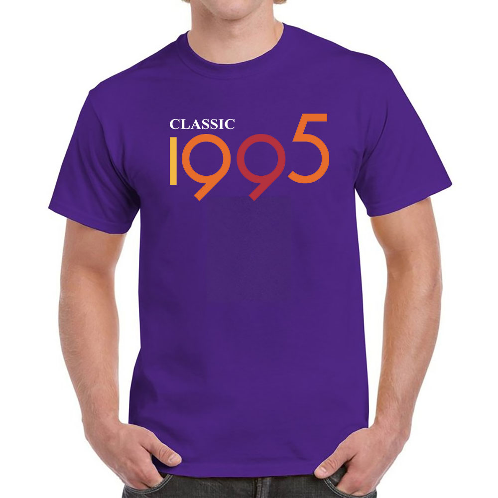 Classic 1995 Birthday T-Shirt For Men Women