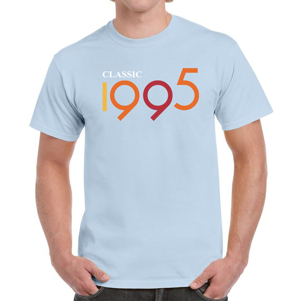 Classic 1995 Birthday T-Shirt For Men Women