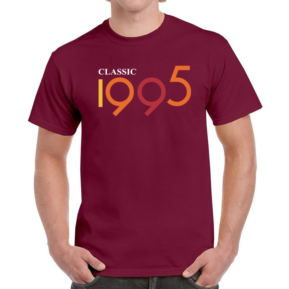 Classic 1995 Birthday T-Shirt For Men Women