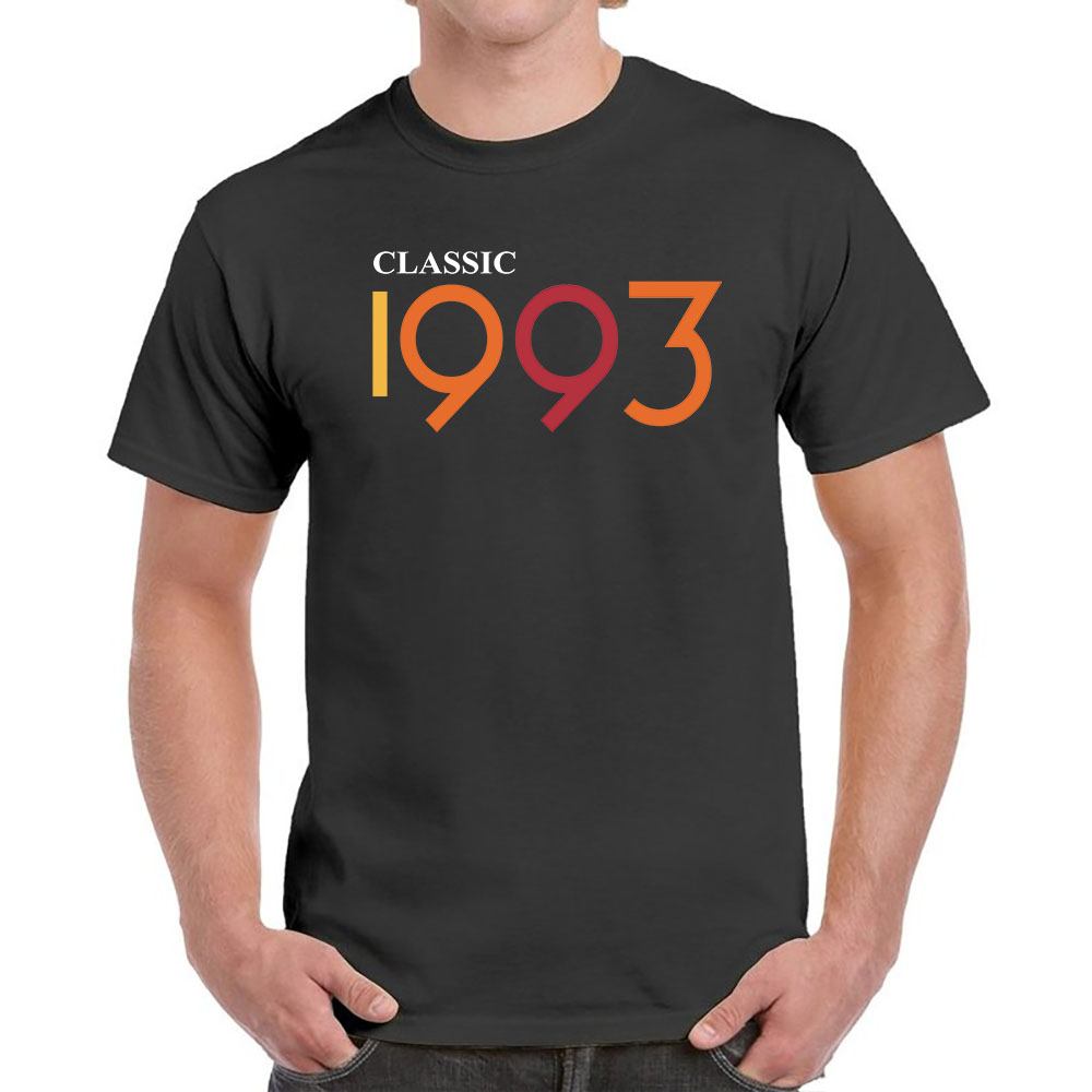Classic 1993 Birthday T-Shirt For Men Women