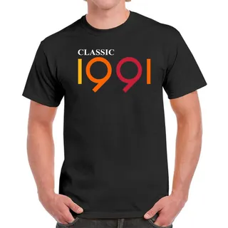 Classic 1991 Birthday T-Shirt For Men Women