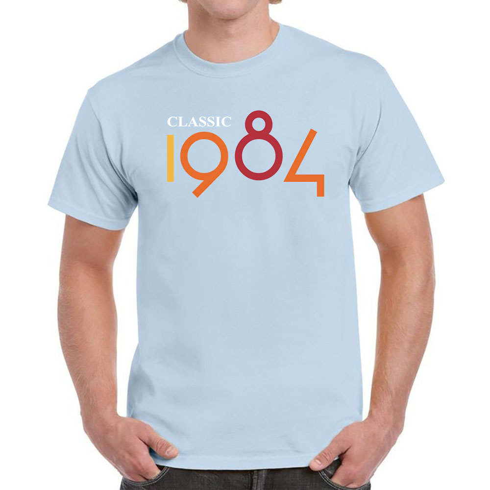 Classic 1984 Birthday T-Shirt For Men Women