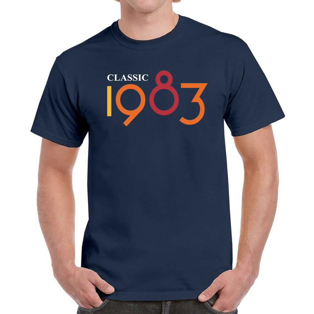 Classic 1983 Birthday T-Shirt For Men Women