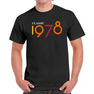 Classic 1978 Birthday T-Shirt For Men Women