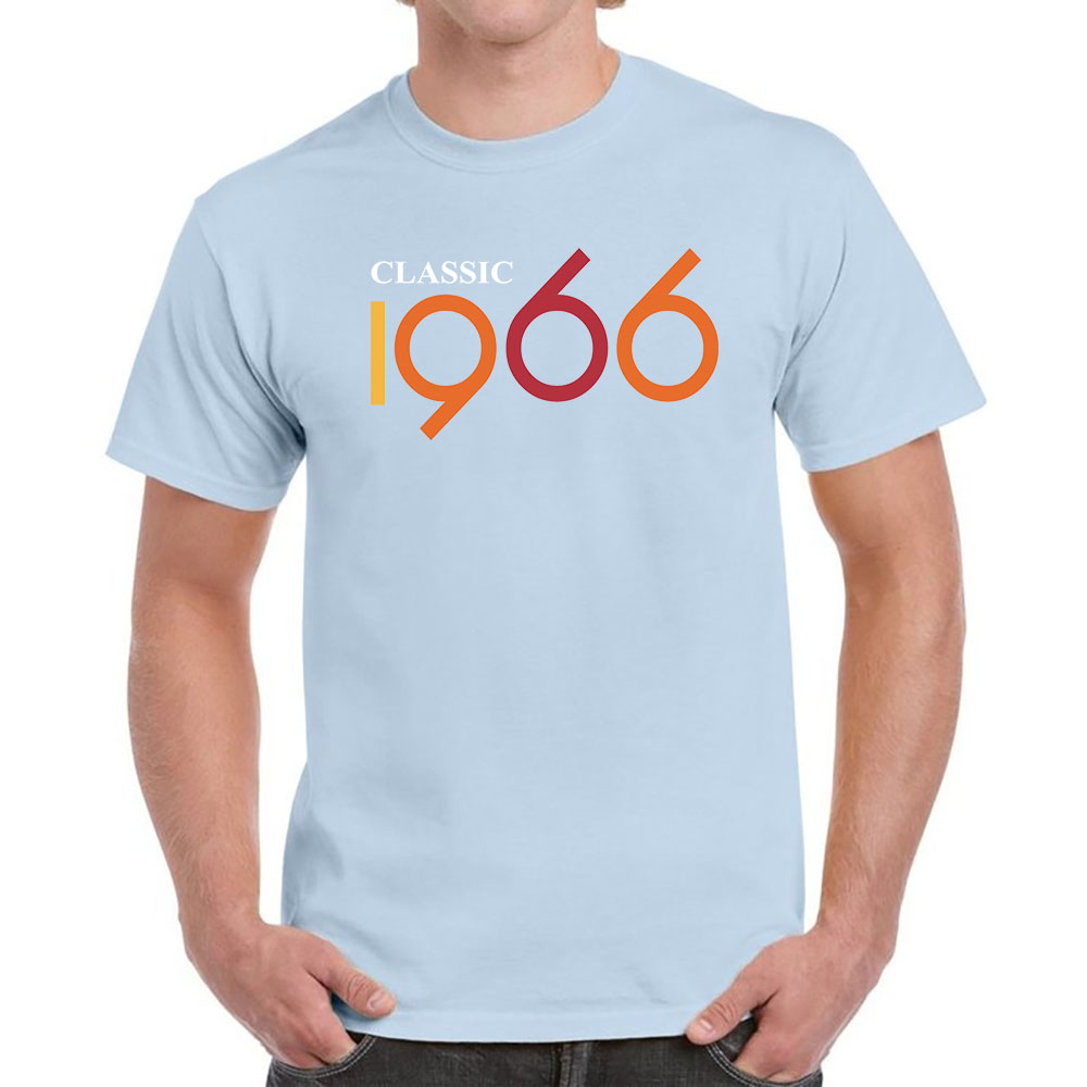 Classic 1966 Birthday T-Shirt For Men Women
