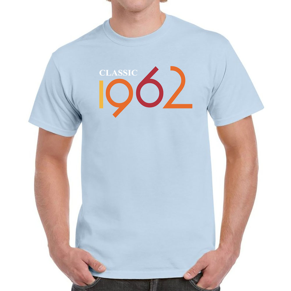 Classic 1962 Birthday T-Shirt For Men Women