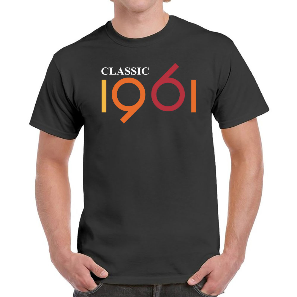 Classic 1961 Birthday T-Shirt For Men Women